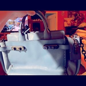 Coach Double Swinger Bag in Chambray